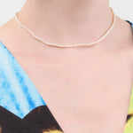 Loren Stewart Jewelry Necklaces Baby Pearl Choker 14K Yellow Gold / 15" Chain