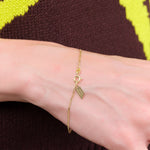 Loren Stewart Jewelry Bracelets Baby Sol Valentino Bracelet 10K Yellow Gold / 7" Chain