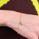 Loren Stewart Jewelry Bracelets Baby Sol Valentino Bracelet 10K Yellow Gold / 7" Chain