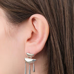 Loren Stewart Jewelry Earrings Cousteau Chandelier Earrings Sterling Silver / Pair