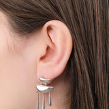 Loren Stewart Jewelry Earrings Cousteau Chandelier Earrings Sterling Silver / Pair