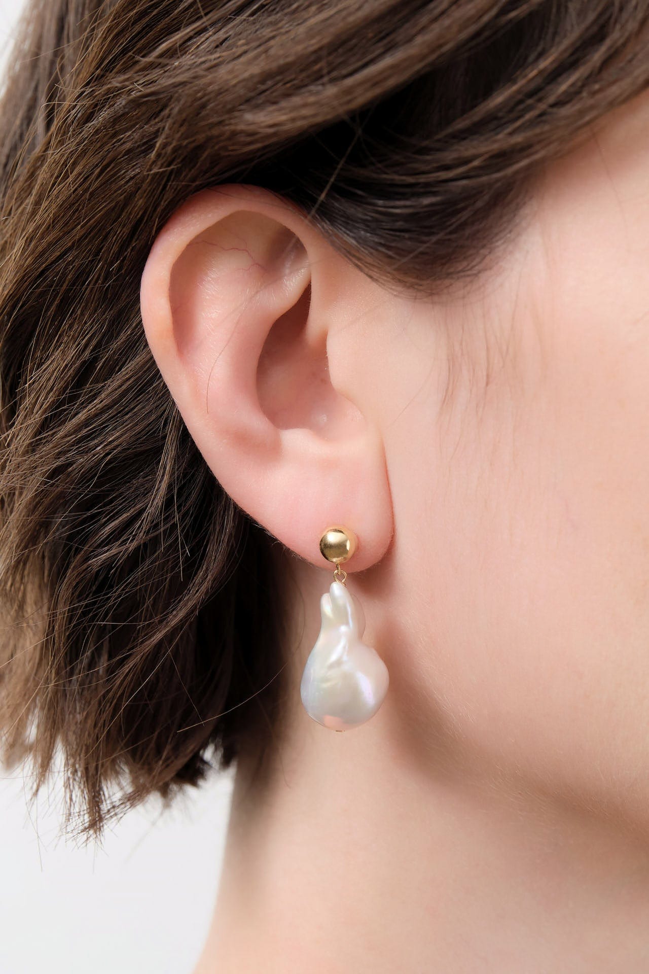 Loren Stewart Jewelry Earrings Gold Nymph Earrings 14K Yellow Gold / Pair