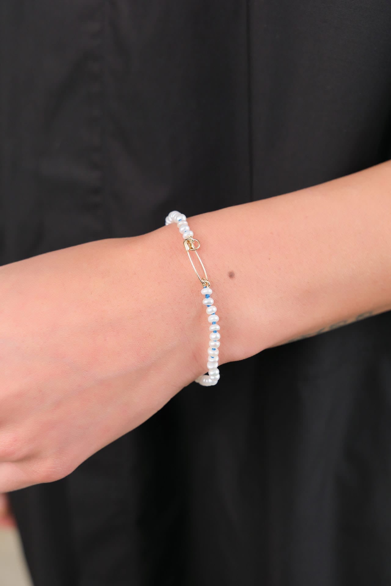 Loren Stewart Jewelry Bracelets Perlita Bracelet Pearl / 7" Chain
