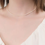 Loren Stewart Jewelry Necklaces Puff Love Choker Pearl / 14.5" Chain