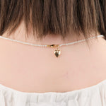 Loren Stewart Jewelry Necklaces Puff Love Choker Pearl / 14.5" Chain