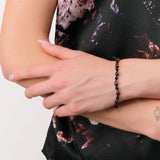 Loren Stewart Jewelry Bracelets Sable Bracelet Garnet / 7" Chain