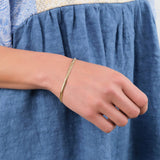 Loren Stewart Jewelry Bracelets Scala Bracelet 14K Yellow Gold / 7.25" Chain