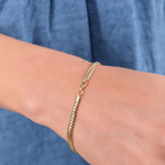 Loren Stewart Jewelry Bracelets Scala Bracelet 14K Yellow Gold / 7.25" Chain