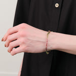 Loren Stewart Jewelry Bracelets Tourmaline Safety Pin Bracelet Tourmaline / 7" Chain