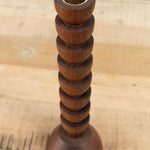 Walnut Albert Candle Holder by Lostine