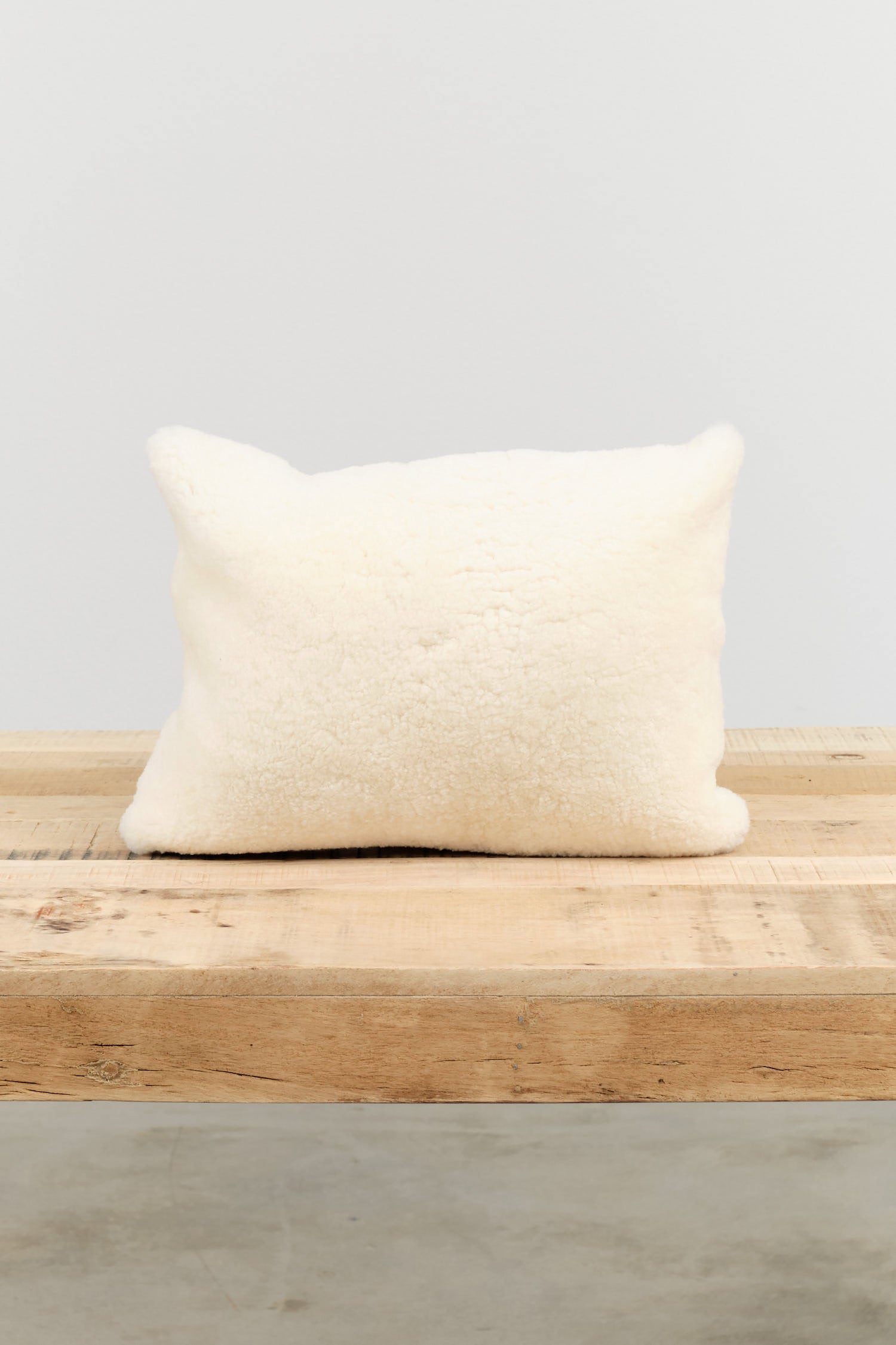 Maison De Vacances Home Pillows 12" X 16" Sheep Vice Versa Cushion in Blanc Blanc / 12" X 16"