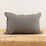 Maison De Vacances Home Pillows 16" X 24" Canvas Formentera Vice Versa Cushion in Ardoise Ardoise / 16" X 24"