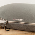 Maison De Vacances Home Pillows 16" X 24" Canvas Formentera Vice Versa Cushion in Ardoise Ardoise / 16" X 24"