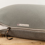 Maison De Vacances Home Pillows 16" X 24" Canvas Formentera Vice Versa Cushion in Ardoise Ardoise / 16" X 24"