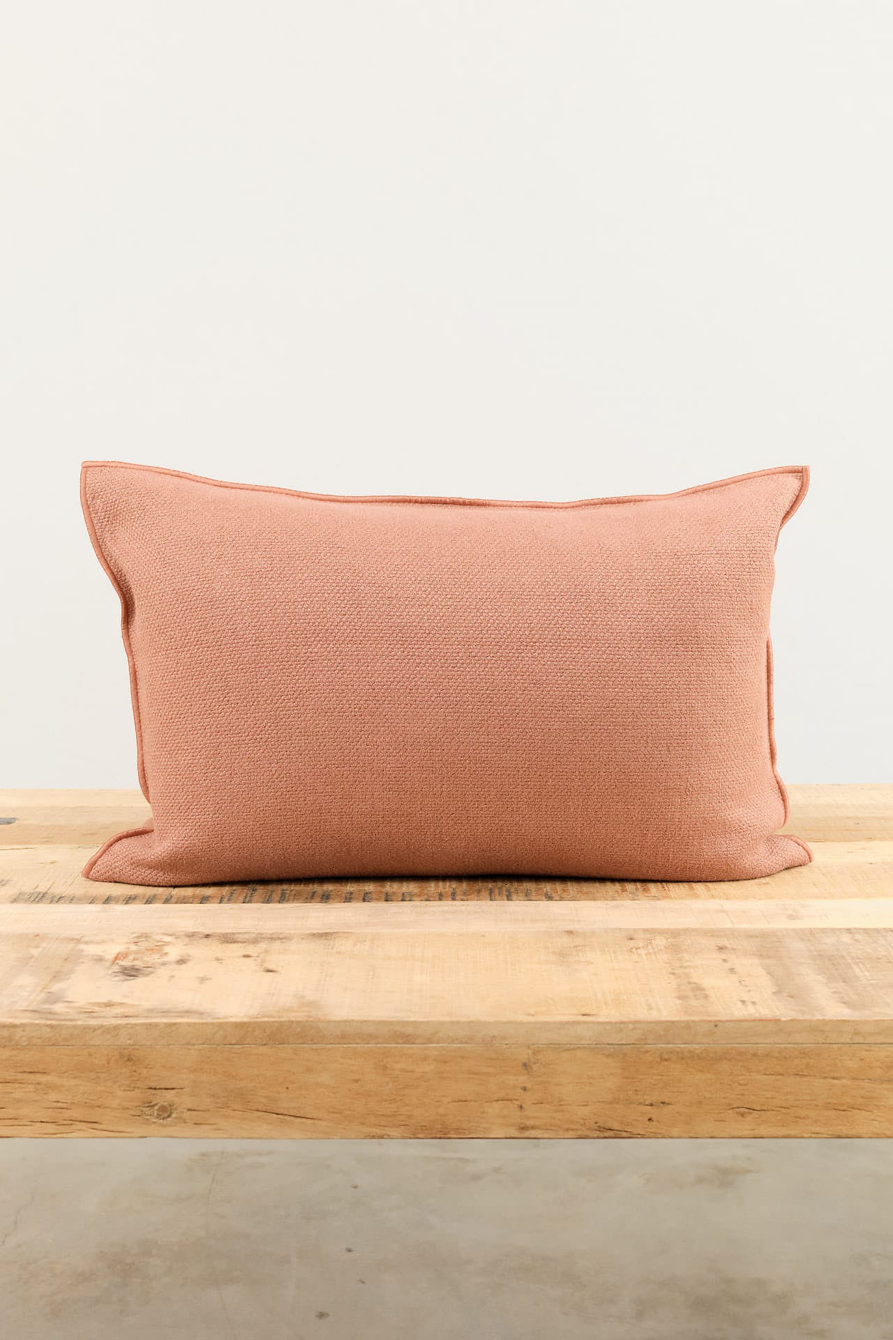 Maison De Vacances Home Pillows 16" X 24" Canvas Formentera Vice Versa Cushion in Argile Argile / 16" X 24"