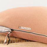 Maison De Vacances Home Pillows 16" X 24" Canvas Formentera Vice Versa Cushion in Argile Argile / 16" X 24"
