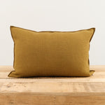 Maison De Vacances Home Pillows 16" X 24" Canvas Formentera Vice Versa Cushion in Bronze Bronze / 16" X 24"