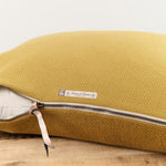 Maison De Vacances Home Pillows 16" X 24" Canvas Formentera Vice Versa Cushion in Bronze Bronze / 16" X 24"