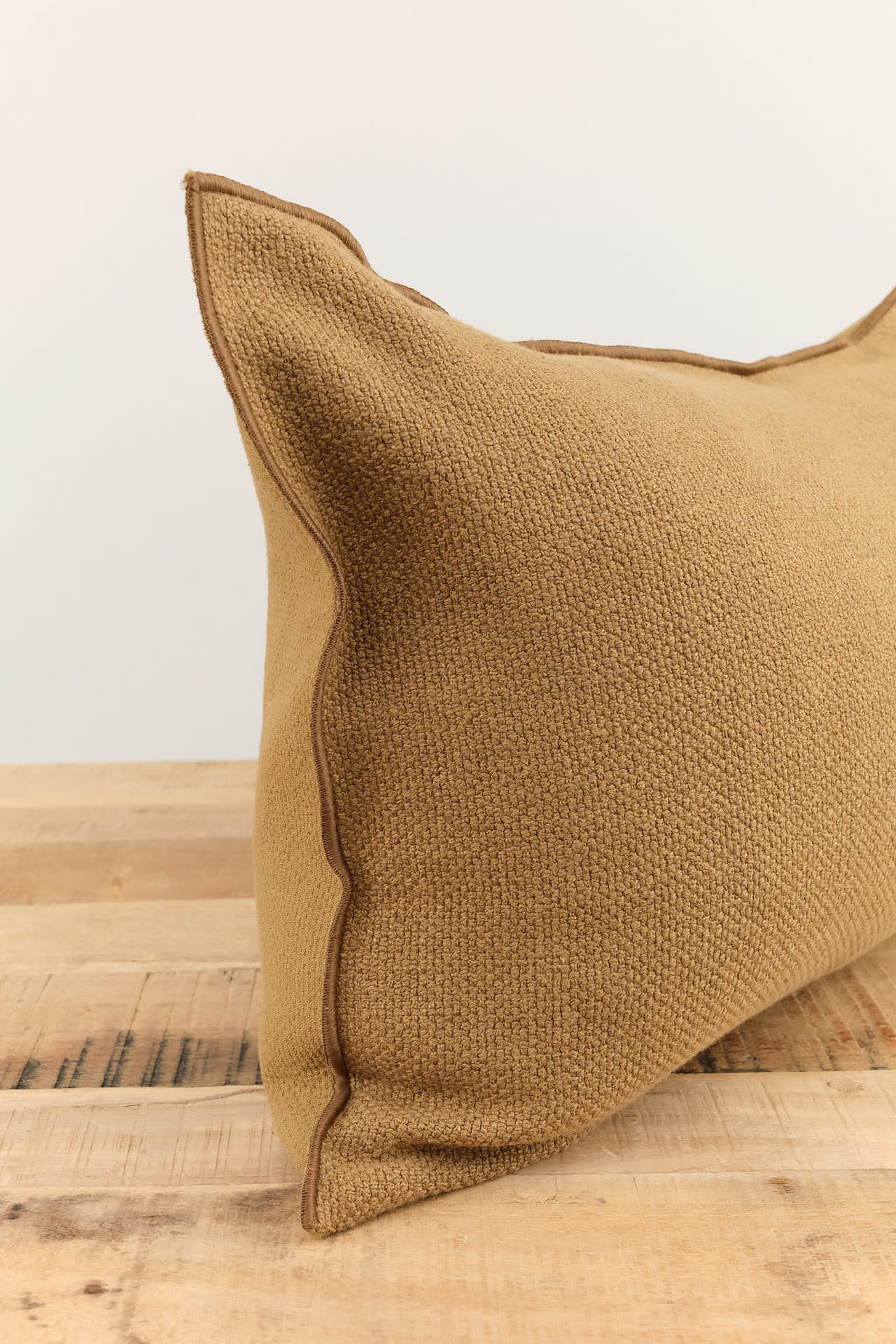 Maison De Vacances Home Pillows 16" X 24" Canvas Formentera Vice Versa Cushion In Cappuccino Cappuccino / 16" X 24"