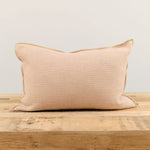 Maison De Vacances Home Pillows 16" X 24" Canvas Formentera Vice Versa Cushion in Nude Nude / 16" X 24"