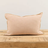 Maison De Vacances Home Pillows 16" X 24" Canvas Formentera Vice Versa Cushion in Nude Nude / 16" X 24"