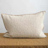 Maison de Vacanes 16 x 24 Canvas Wooly Pillow in Naturel 