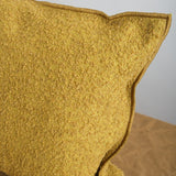 Ocre Maison de Vacances Canvas Wooly Pillow 