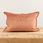 Maison De Vacances Home Pillows 16" X 24" Royal Velvet Vice Versa Cushion in Argile Argile / 16" X 24"