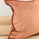 Maison De Vacances Home Pillows 16" X 24" Royal Velvet Vice Versa Cushion in Argile Argile / 16" X 24"