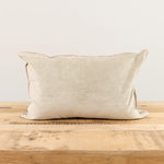 Maison De Vacances Home Pillows 16" X 24" Royal Velvet Vice Versa Cushion in Ciment Ciment / 16" X 24"