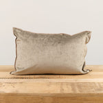 Maison De Vacances Home Pillows 16" X 24" Royal Velvet Vice Versa Cushion in Ecorce Ecorce / 16" X 24"