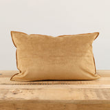 Maison De Vacances Home Pillows 16" X 24" Royal Velvet Vice Versa Cushion in Havane Havane / 16" X 24"