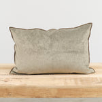 Maison De Vacances 16" X 24" Royal Velvet Vice Versa Cushion in Kaki