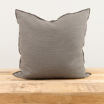 Maison De Vacances Home Pillows 26" X 26" Canvas Formentera Vice Versa Cushion in Ardoise Ardoise / 26" X 26"