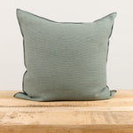 Maison De Vacances Home Pillows 26" X 26" Canvas Formentera Vice Versa Cushion in Canard Canard / 26" X 26"