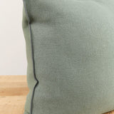 Maison De Vacances Home Pillows 26" X 26" Canvas Formentera Vice Versa Cushion in Canard Canard / 26" X 26"