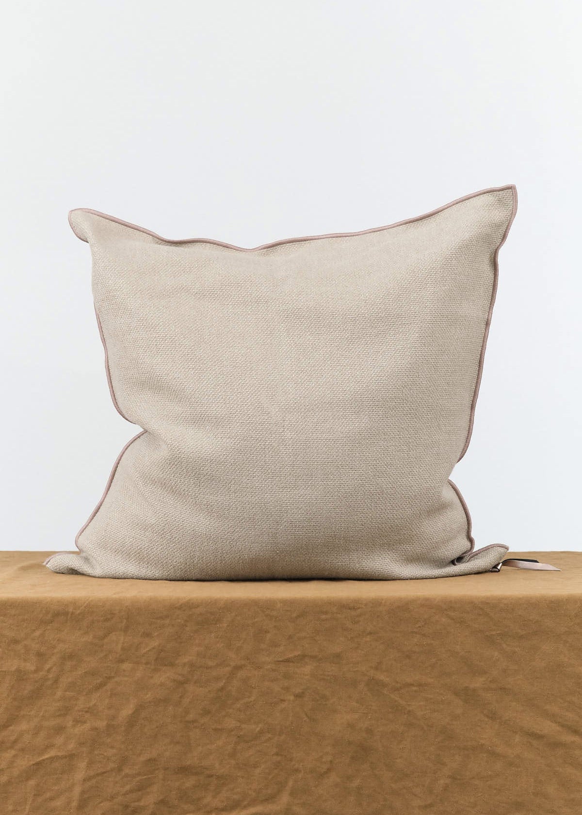 Maison De Vacances Home Pillows 26" X 26" Vice Versa Cushion in Ecorce Ecorce / 26" X 26"