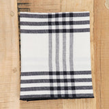 Maison De Vacances Home Kitchen Towels Canvas Mimi Country Kitchen Towel Noir/Bourdon / 17" X 30"