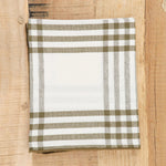 Maison De Vacances Home Kitchen Towels Canvas Mimi Country Kitchen Towel Kaki/Bourdon / 17" X 30"