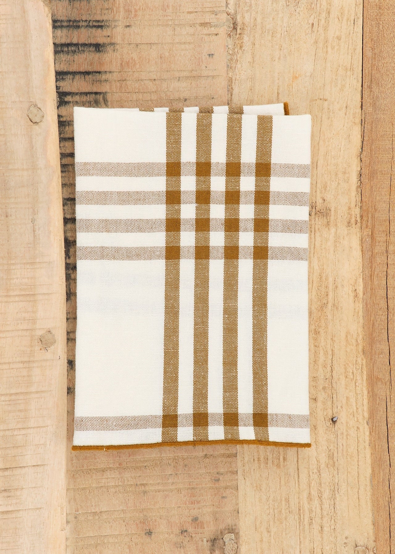 Maison De Vacances Home Kitchen Napkins Canvas Mimi Country Napkin Epices/Bourdon / 17" X 17"