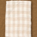 Maison De Vacances Home Tablecloths Canvas Vintage Vichy Tablecloth Creme / 170 X 240 cm