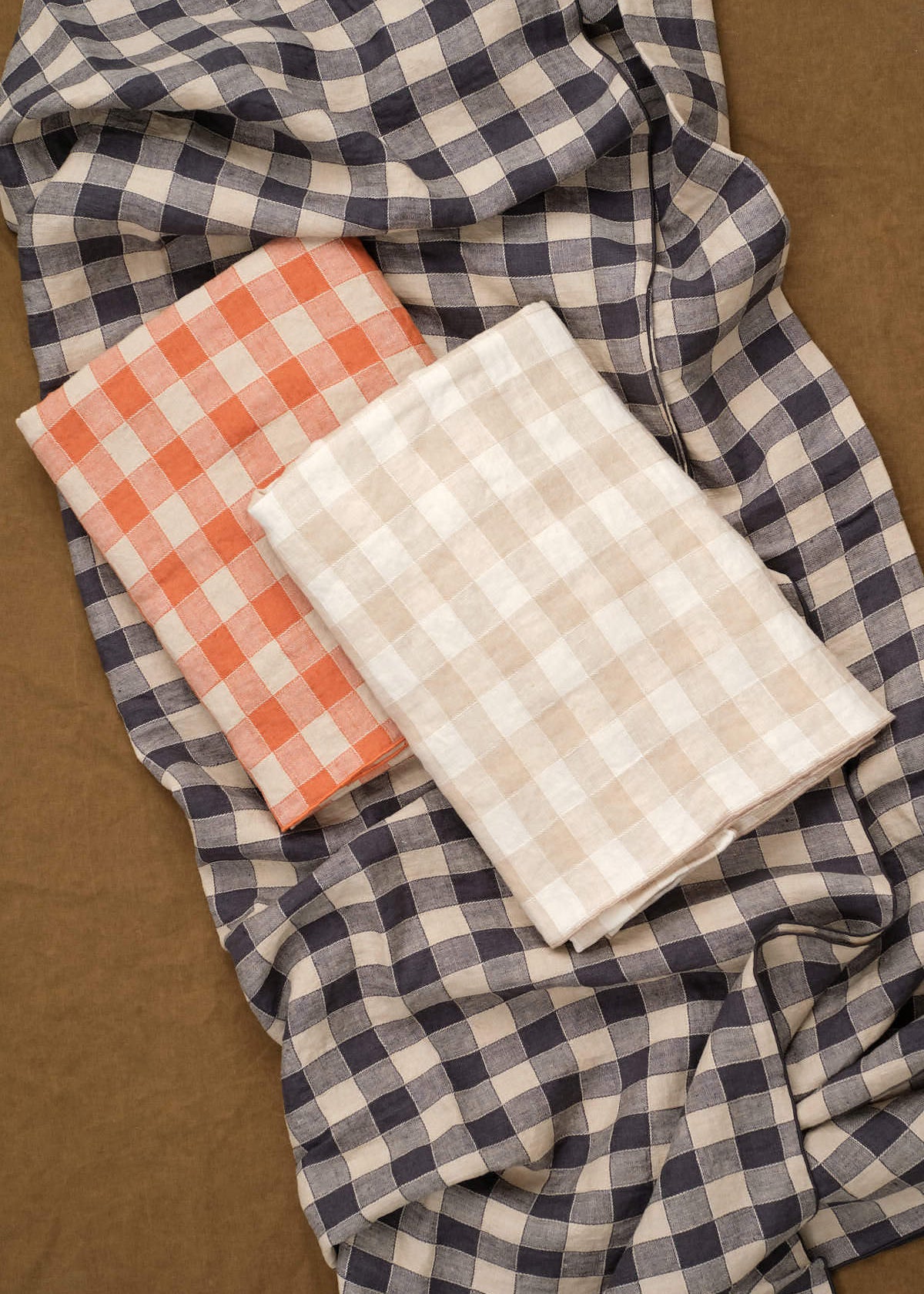 Maison De Vacances Home Tablecloths Canvas Vintage Vichy Tablecloth