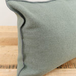 Maison De Vacances Home Pillows 16" X 24" Canvas Formentera Vice Versa Cushion in Canard Canard / 16" X 24"
