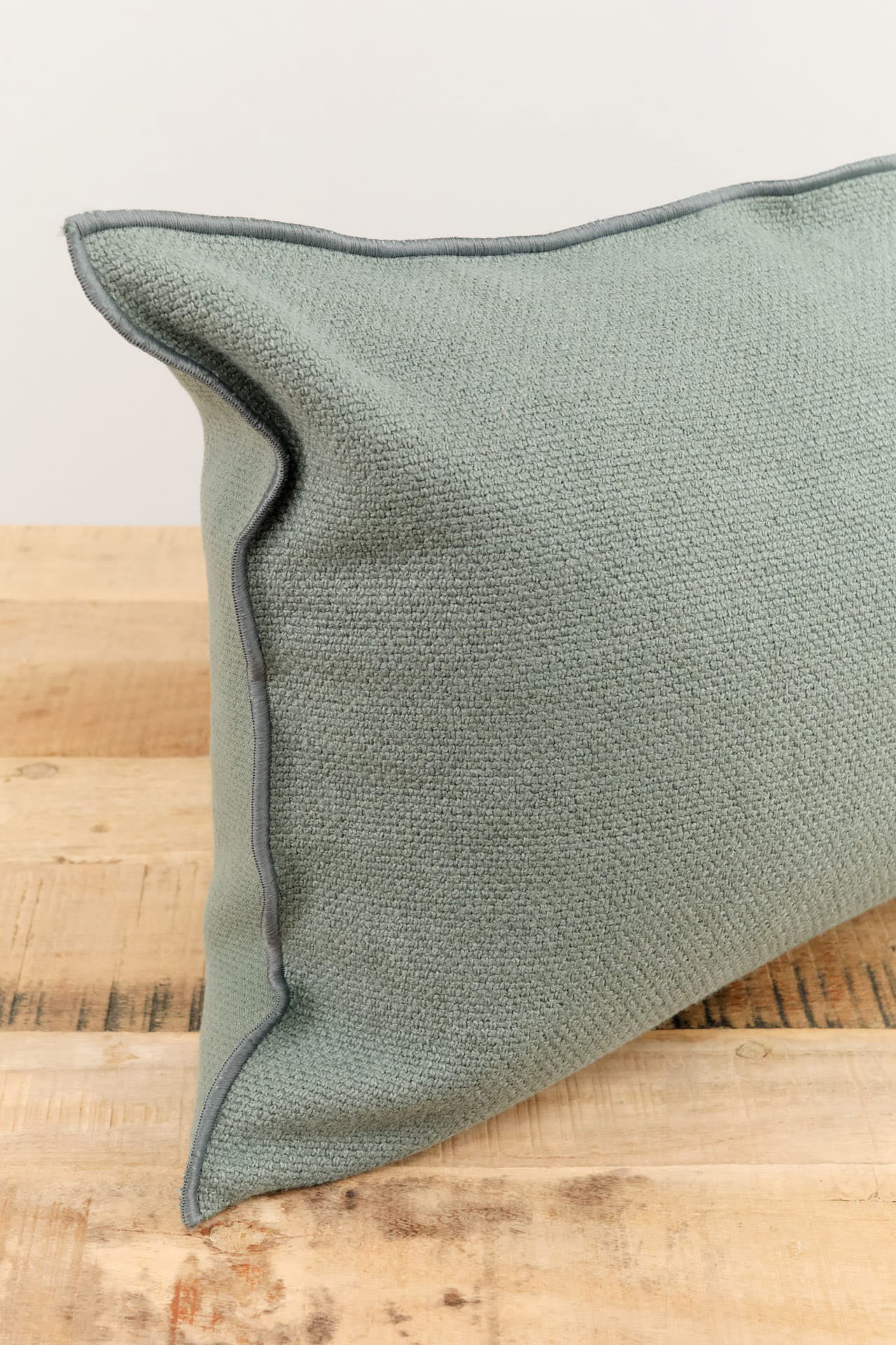 Maison De Vacances Home Pillows 16" X 24" Canvas Formentera Vice Versa Cushion in Canard Canard / 16" X 24"