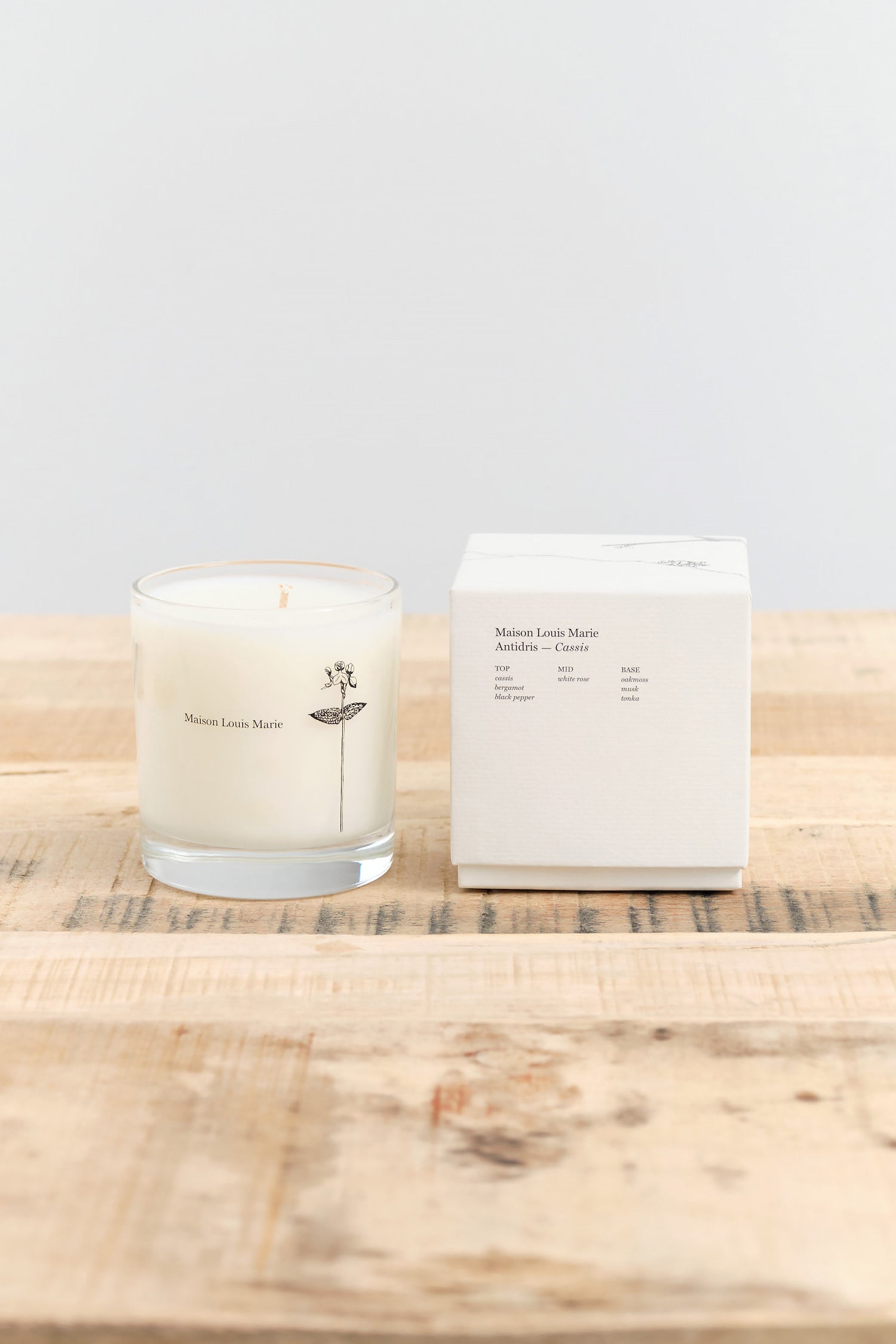 Maison Louis Marie Antidris Cassis Candle