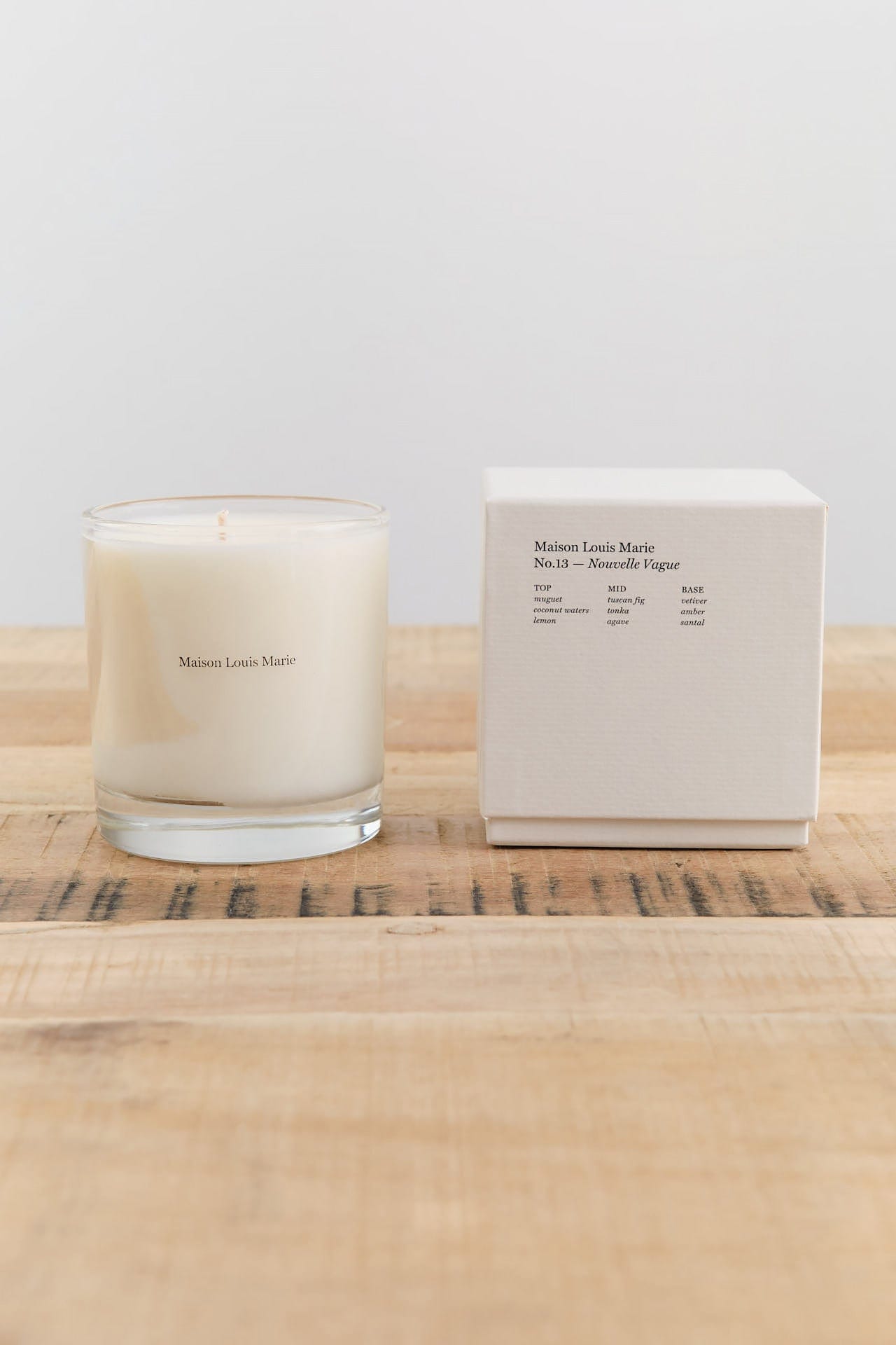 Maison Louis Marie Home Candles No. 13 Nouvelle Vague Candle Nouvelle Vague / 8.5 oz