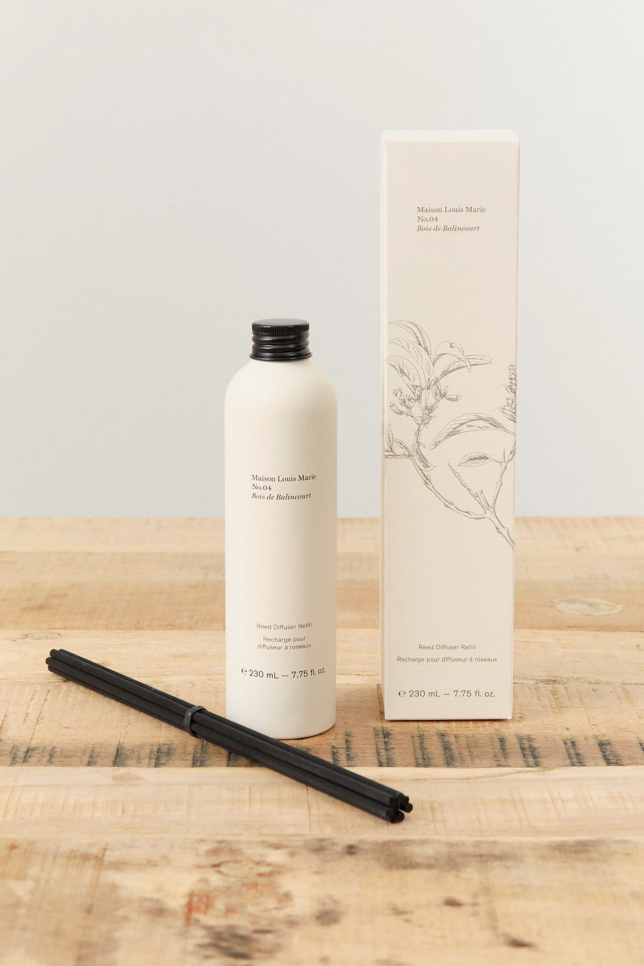 Maison Louis Marie Home Incense Reed Diffuser Refill Bois de Balincourt / 7.75 fl oz