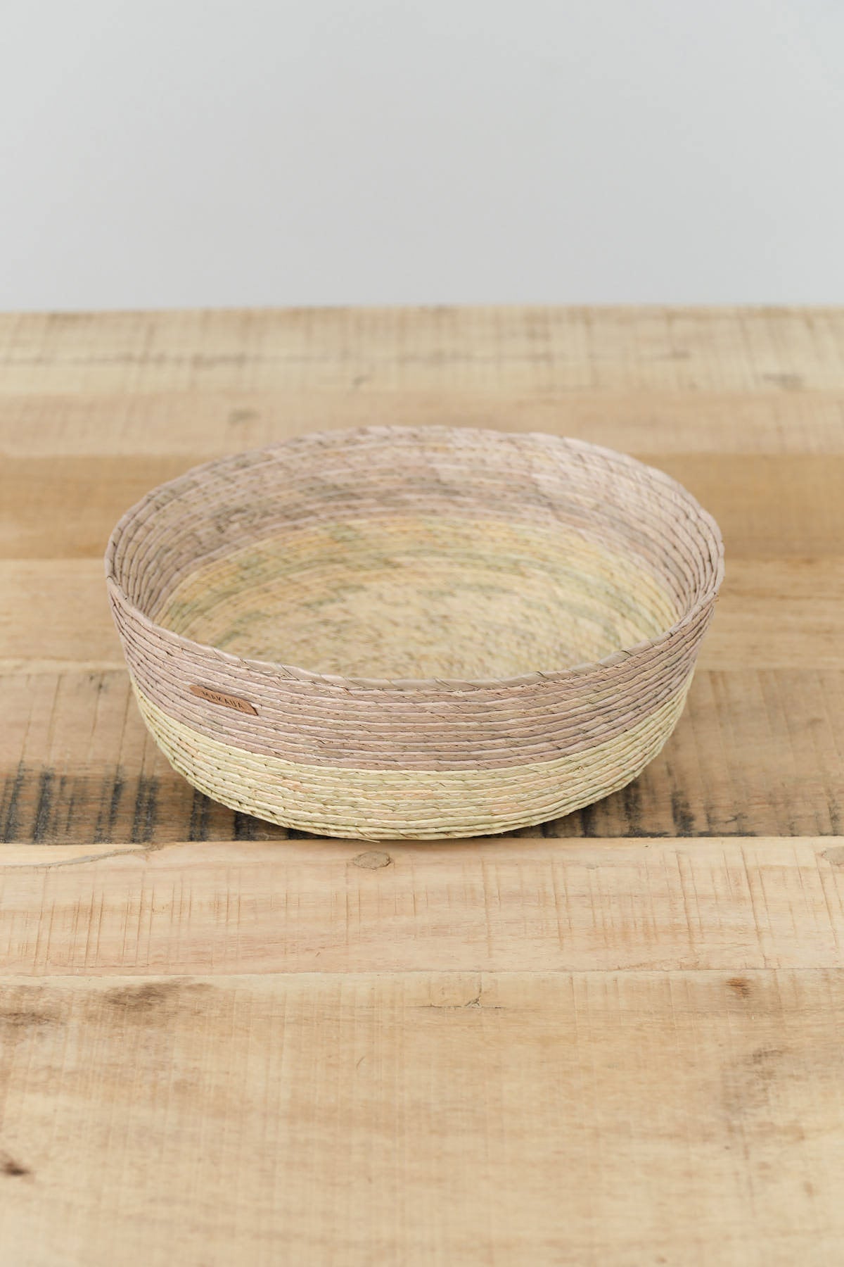 Stripe Round Basket by Makaua