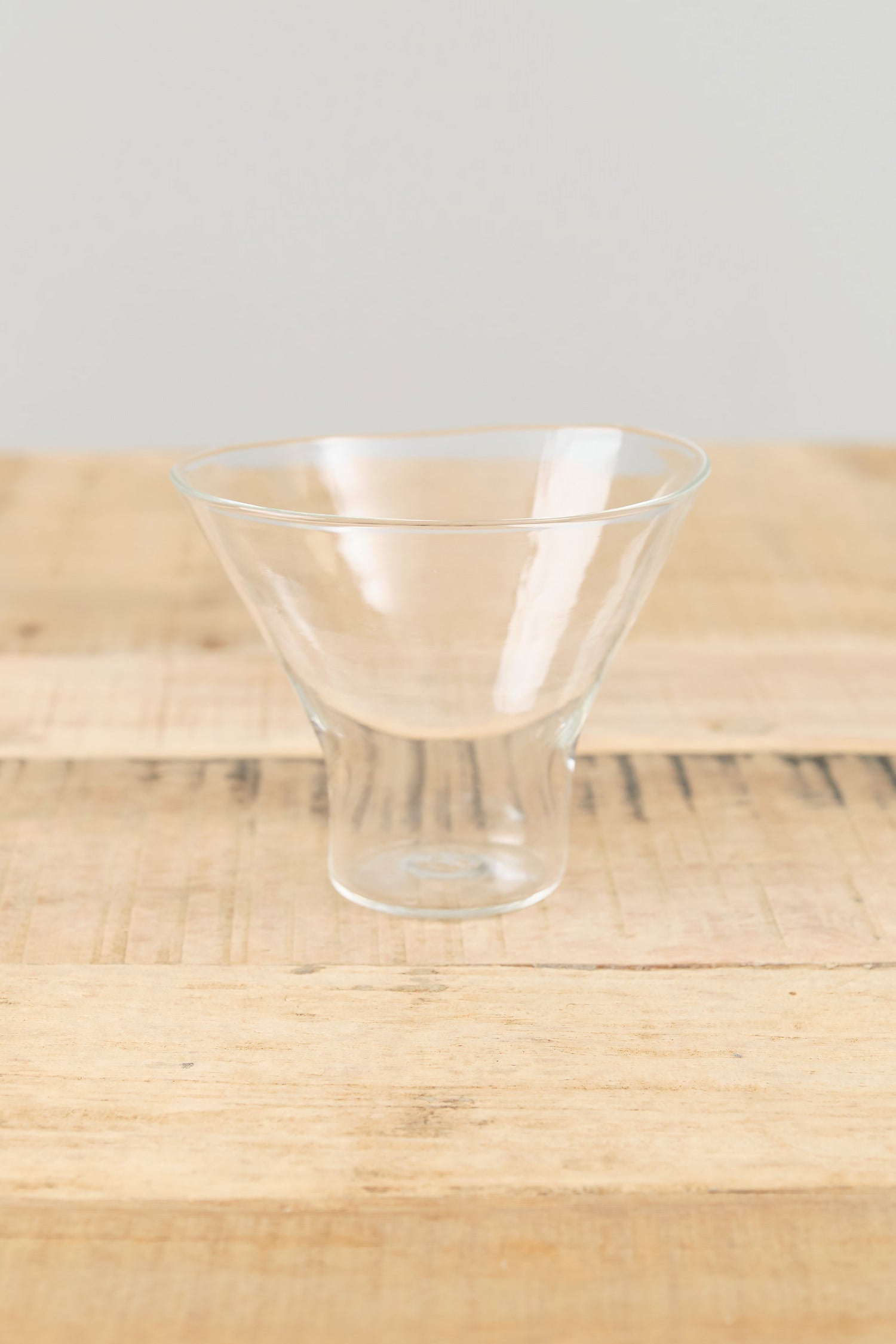 Stemless Martini Glass by Malfatti 