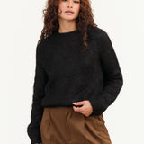 Maria Stanley Ryan Pullover Sweater in Noir 